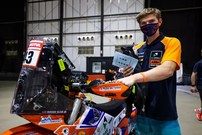 #43 BAS Dakar KTM Racing Team: Mason Klein