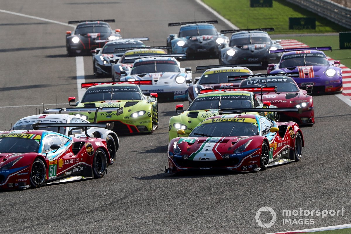 #71 AF Corse Ferrari 488 GTE EVO: Davide Rigon, Miguel Molina 