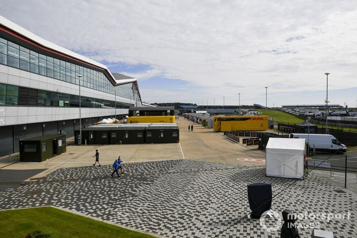 Paddock de Silverstone