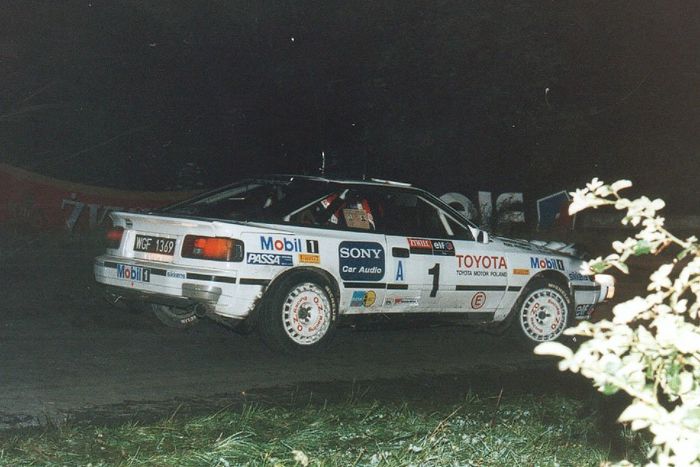 Paweł Przybylski, Krzysztof Gęborys, Toyota Celica GT-4 (ST165)