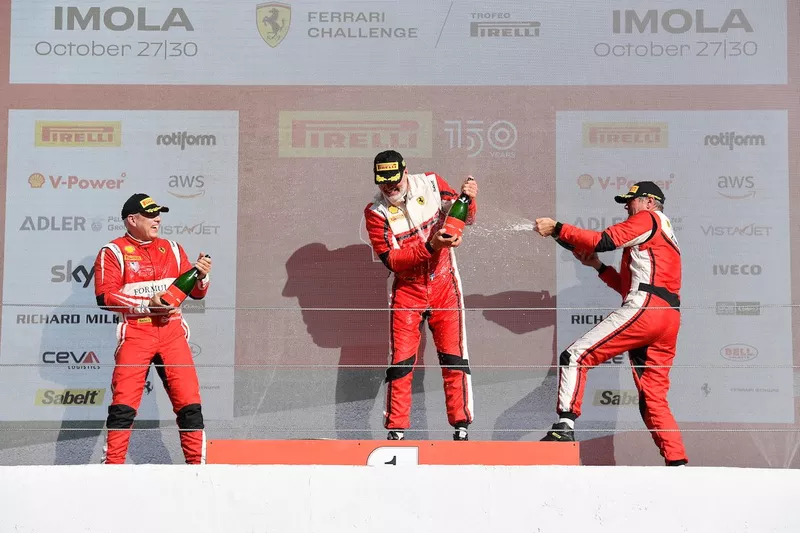 Il podio della Finale Coppa Shell AM