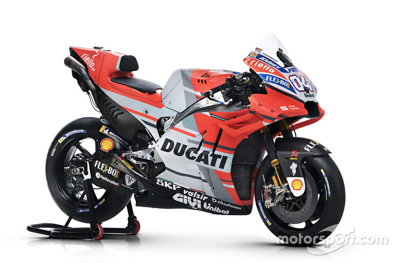 La moto d'Andrea Dovizioso, Ducati Team