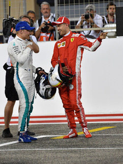 Себастьян Феттель, Ferrari, Валттері Боттас, Mercedes-AMG F1