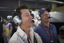 Toto Wolff, Direktör, Mercedes AMG F1 ve Rubens Barrichello