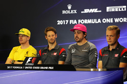 Nico Hulkenberg, Renault Sport F1 Team, Romain Grosjean, Haas F1, Fernando Alonso, McLaren, Kevin Ma