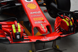 Ferrari SF71H nose and front wing