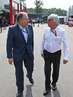 Жан Тодт, президент FIA и Берни Экклстоун