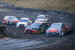 Sébastien Loeb, Team Peugeot Hansen, Mattias Ekström, EKS RX Audi S1, Petter Solberg, PSRX Citroën DS3 RX