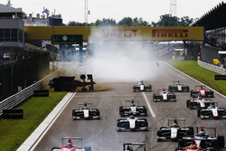 Akash Nandy, Jenzer Motorsport part en tonneaux