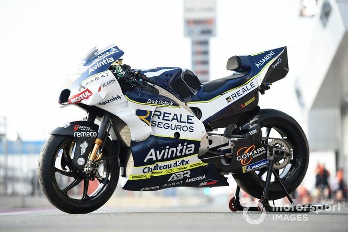 La moto del Avintia Ducati