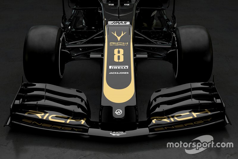 Haas F1 Team VF-19 ön kanat