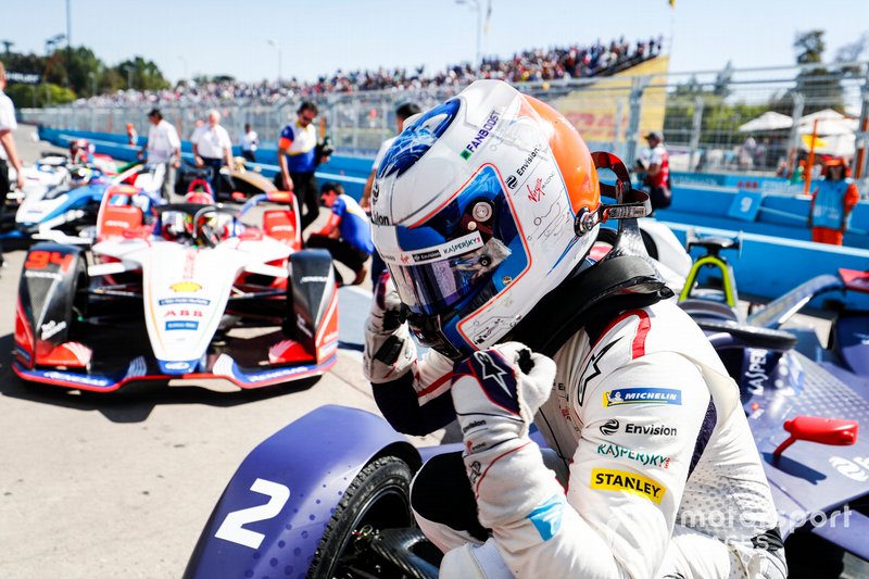 Il vincitore Sam Bird, Envision Virgin Racing, Audi e-tron FE05