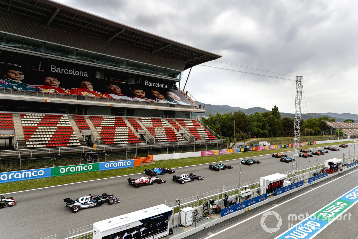 The 2021 Spanish GP was held behind-closed-doors due to the pandemic