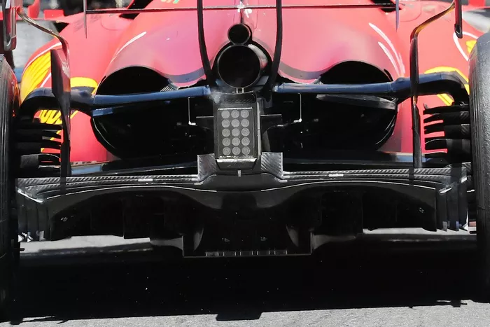 Refrigeración del Ferrari SF21 