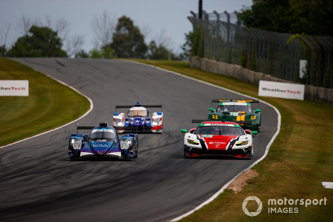 #34 Conquest Racing Ferrari 296 GT3: Manny Franco, Albert Costa Balboa, #18 Era Motorsport ORECA LMP2-Gibson: Stuart Wiltshire, Ryan Dalziel