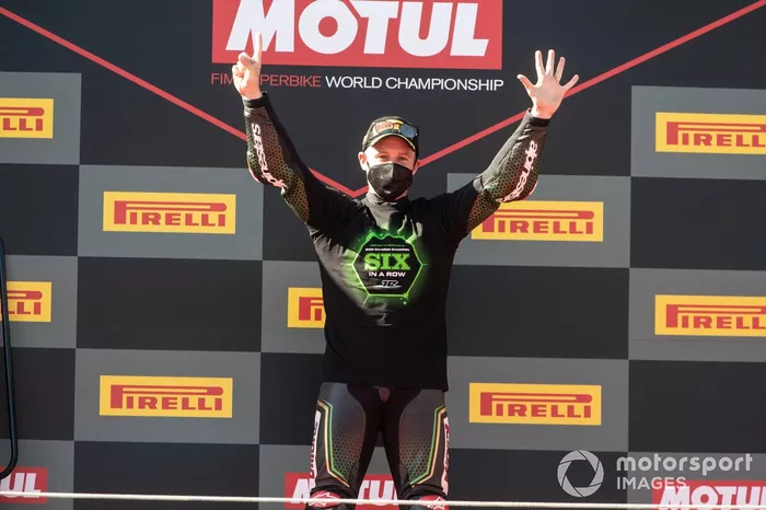 Jonathan Rea, Kawasaki Racing Team celebra su sexto Mundial