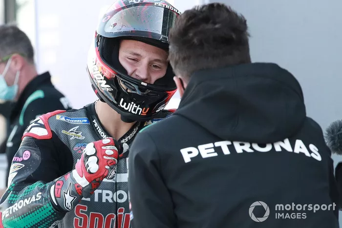 Ganador de la pole Fabio Quartararo, Petronas Yamaha SRT 