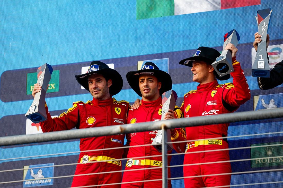 #50 AF Corse Ferrari 499P: Antonio Fuoco, Miguel Molina, Nicklas Nielsen