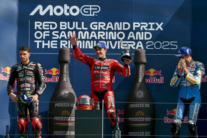 Марко Беццокки, Aprilia Racing, Алекс Маркес, Gresini Racing, Марк Маркес, Ducati Team