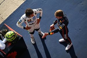 Lando Norris, McLaren, Max Verstappen, Red Bull Racing