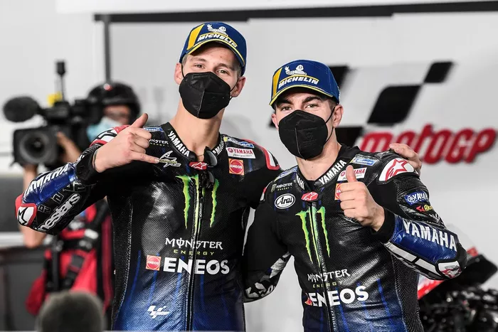 Maverick Vinales, Yamaha Factory Racing, Fabio Quartararo, Yamaha Factory Racing