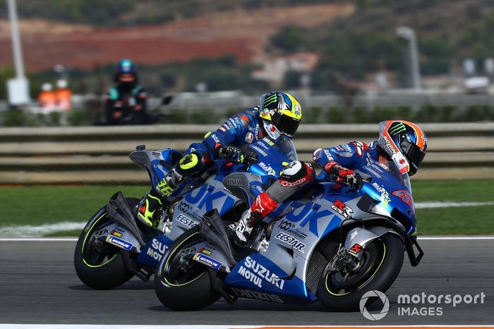 Alex Rins, Team Suzuki MotoGP, Joan Mir, Team Suzuki MotoGP