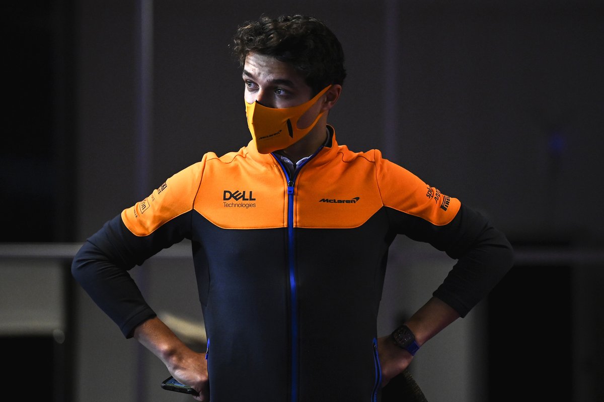 Lando Norris, McLaren in the Press Conference