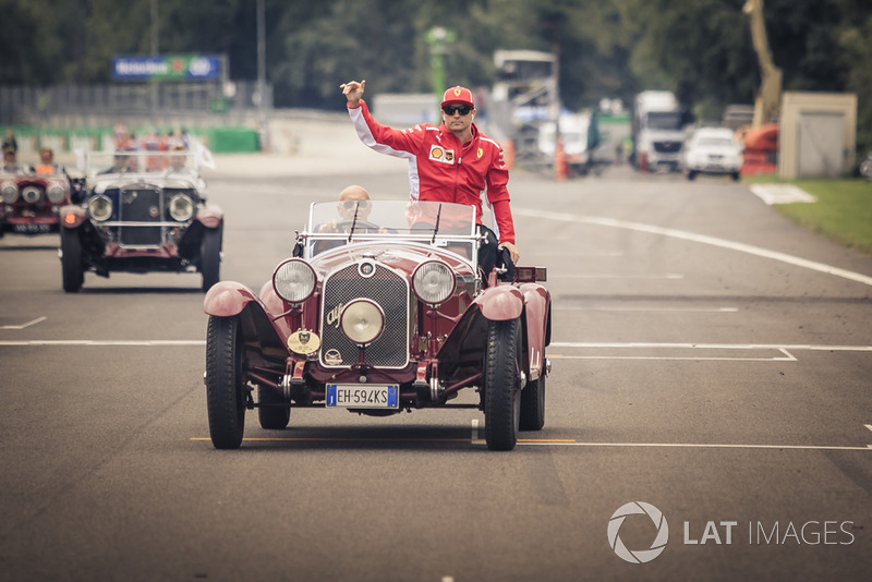 F1-es versenyzői parádé az Olasz Nagydíjról, Monzából