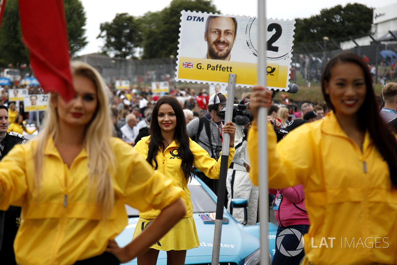 La grid girl di Gary Paffett, Mercedes-AMG Team HWA