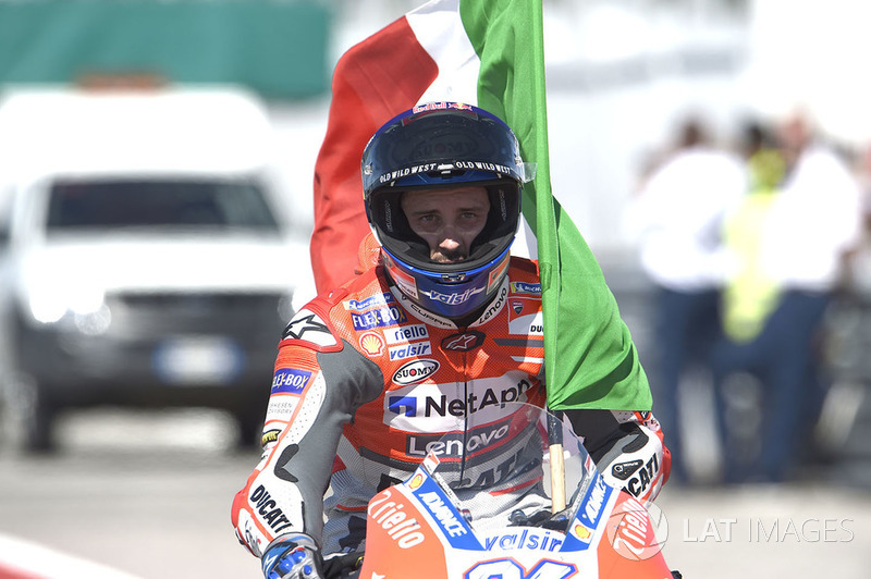 Pemenang MotoGP San Marino, Andrea Dovizioso, Ducati Team