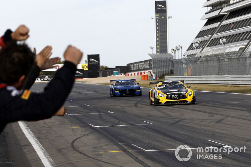 Los campeones: #88 Akka ASP Team Mercedes-AMG GT3: Raffaele Marciello, Michael Meadows