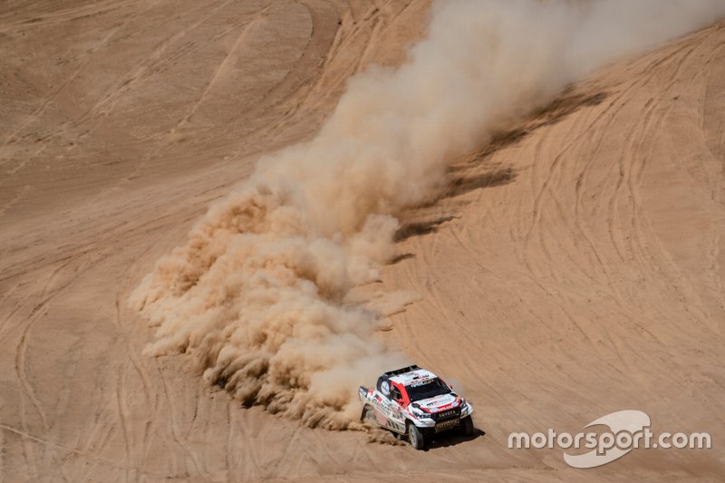 #301 Toyota Gazoo Racing Toyota Hilux: Nasser Al-Attiyah, Matthieu Baumel