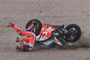 Chute de Jack Miller, Pramac Racing