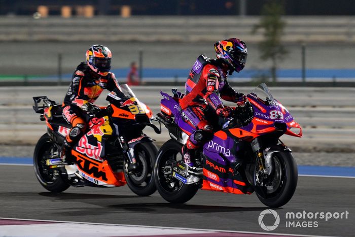 Jorge Martin, Pramac Racing, Brad Binder, Red Bull KTM Factory Racing 