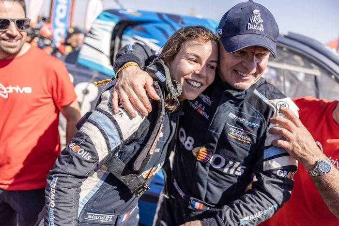 #229 Overdrive Racing Toyota Hilux Overdrive: Lionel Baud, Lucie Baud