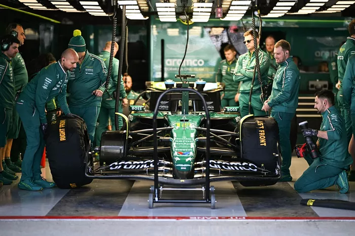Car of Lance Stroll, Aston Martin Racing