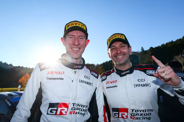 Ganador Elfyn Evans, Scott Martin, Toyota Gazoo Racing WRT Toyota GR Yaris Rally1