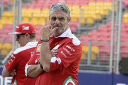 Maurizio Arrivabene, director del equipo Ferrari