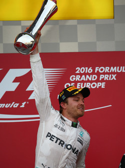 Eerste plaats Nico Rosberg, Mercedes AMG Petronas F1 W07