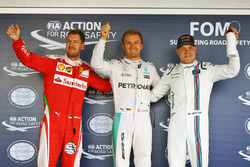 Обладатель поула - Нико Росберг, Mercedes AMG F1 Team, второе место - Себастьян Феттель, Ferrari, третье место - Валттери Боттас, Williams