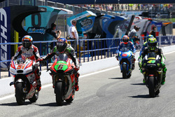 Michele Pirro, Octo Pramac Racing y Stefan Bradl, Aprilia Racing Team Gresini