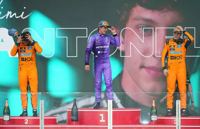 أندريا كيمي أنتونيلي، مرسيدس، أوسكار بيستري، ماكلارين، لاندو نوريس، ماكلارين