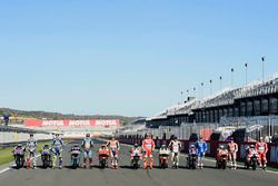 Los 9 ganadores, Jorge Lorenzo, Yamaha Factory Racing, Valentino Rossi, Yamaha Factory Racing, Jack 