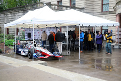 The car of Graham Rahal, Rahal Letterman Lanigan Racing Honda