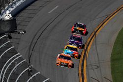 Daniel Suárez, Joe Gibbs Racing Toyota, Kyle Busch, Joe Gibbs Racing Toyota,  Denny Hamlin, Joe Gibb