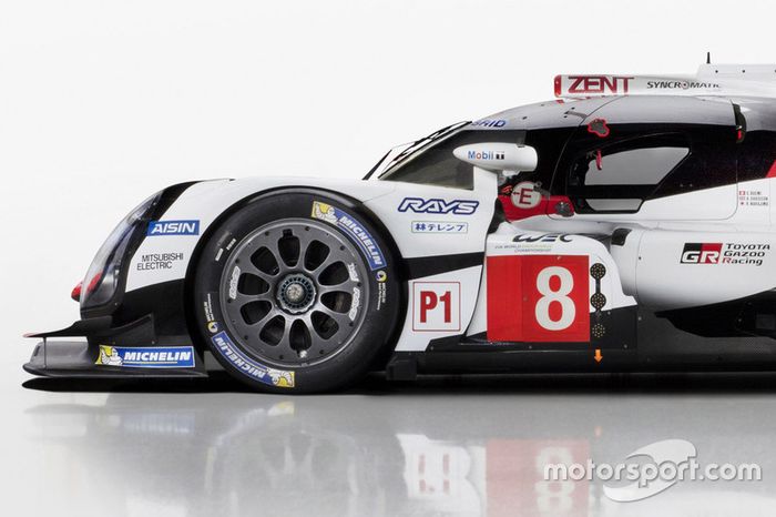 Detalle del Toyota TS050 Hybrid de 2017