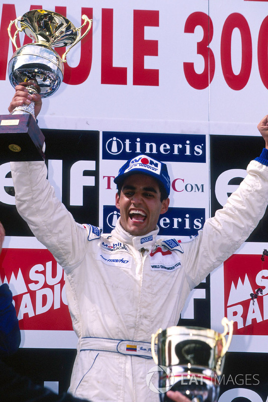 Podio: ganador Juan Pablo Montoya, RSM Marko