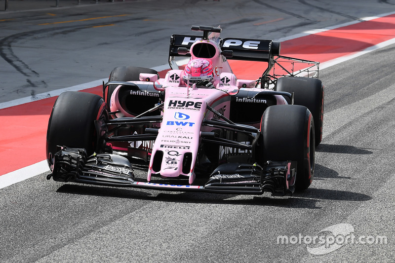 Esteban Ocon, Sahara Force India F1 VJM10