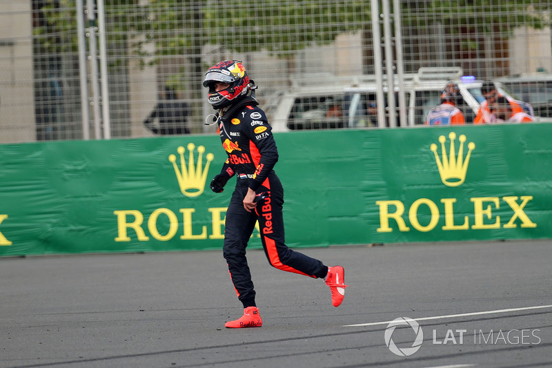 Max Verstappen - Daniel Ricciardo kazası - Red Bull Racing