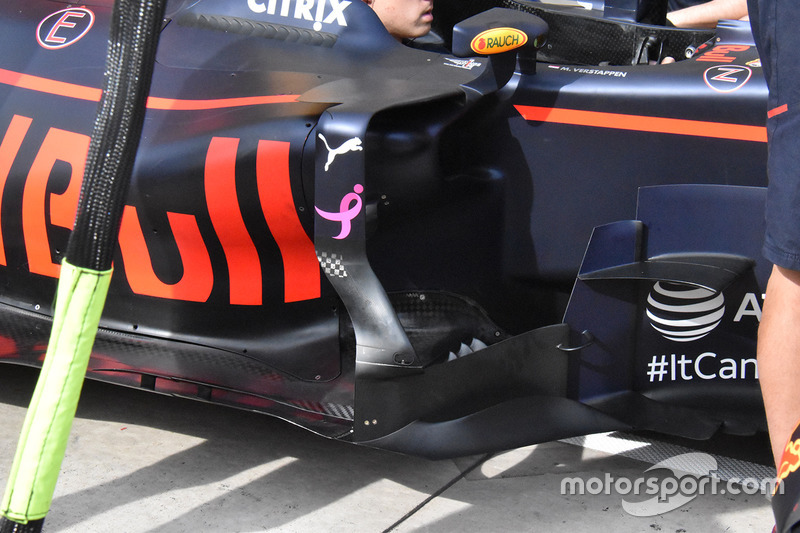 Detalle del Red Bull Racing RB13